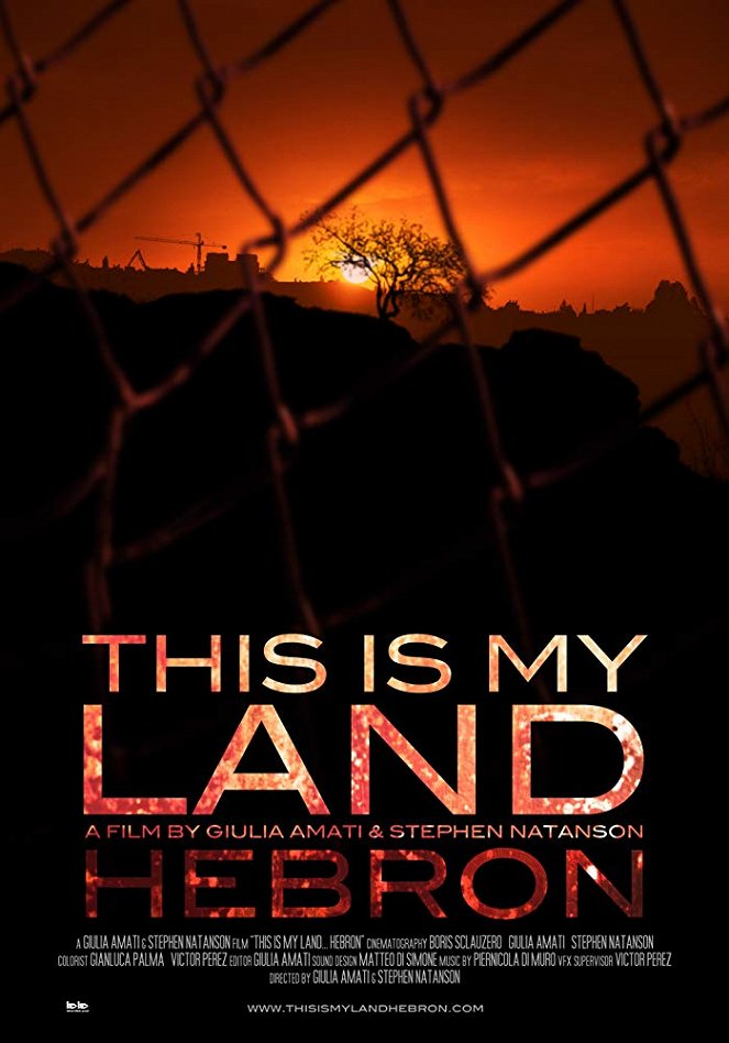 This is My Land... Hebron - Cartazes