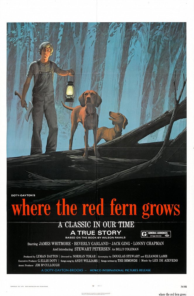 Where the Red Fern Grows - Plakate