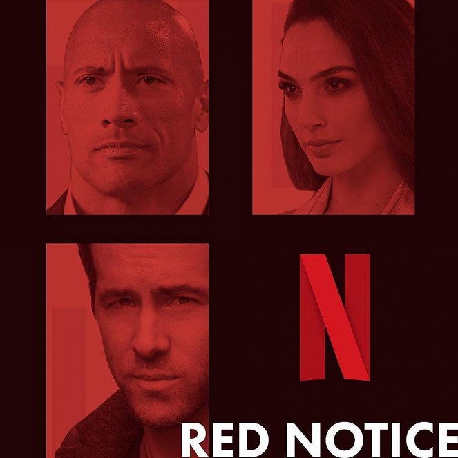 Red Notice - Plakáty