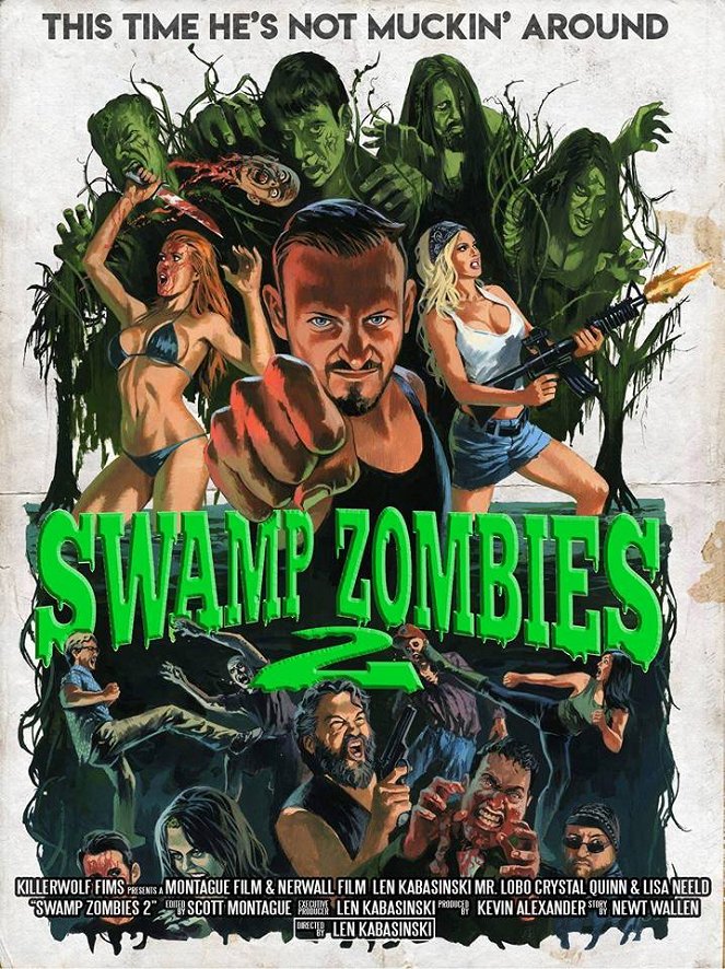 Swamp Zombies 2 - Cartazes