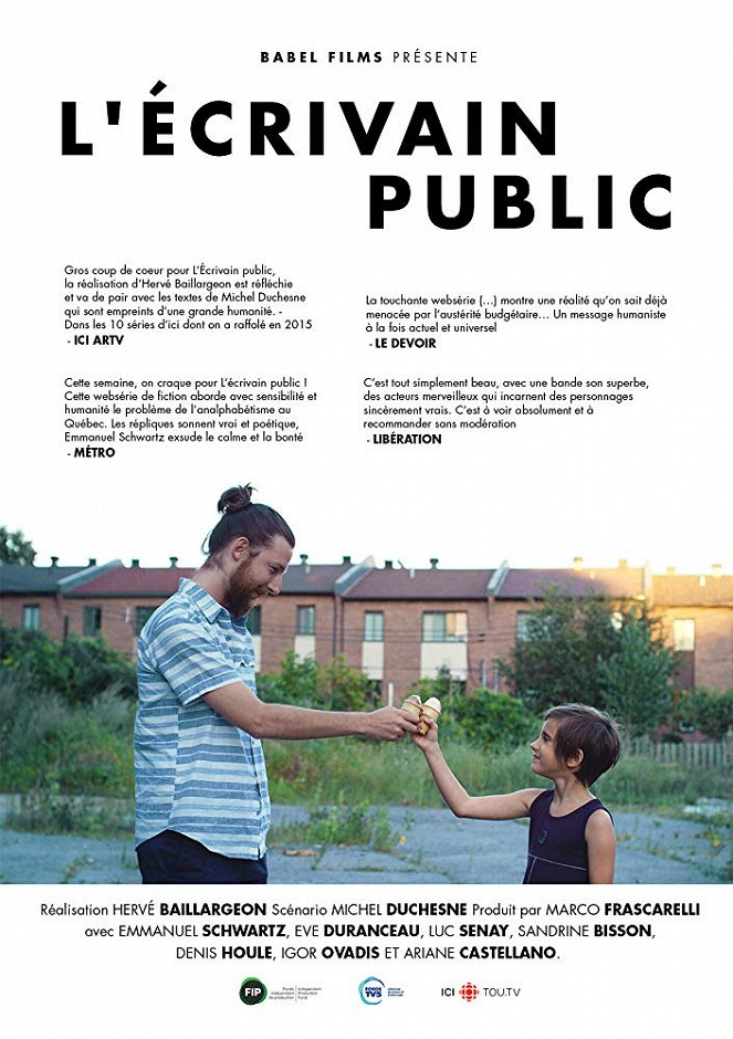 L'Écrivain public - Plakátok
