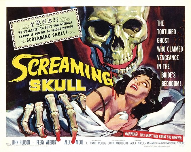 Screaming Skull - Plakaty