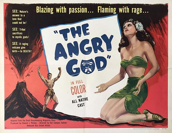The Angry God - Plakaty