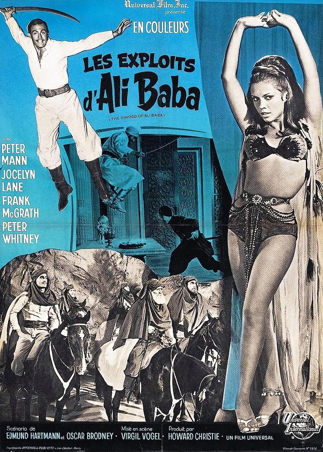 Les Exploits d'Ali Baba - Affiches