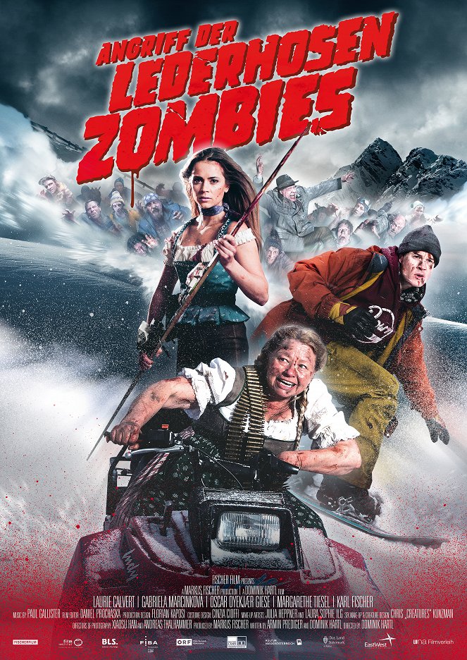 Attack of the Lederhosen Zombies - Affiches