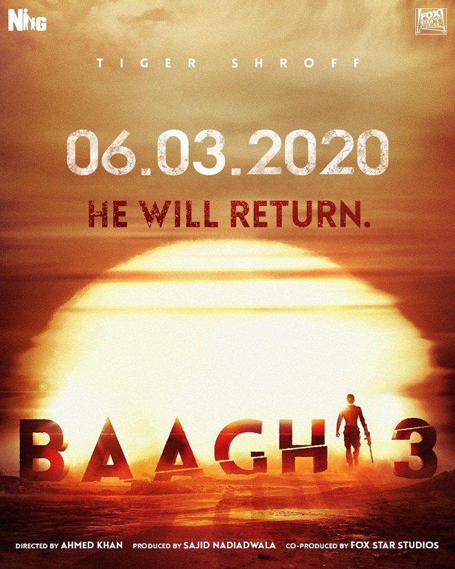 Baaghi 3 - Plakaty