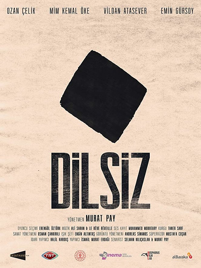 Dilsiz - Plakátok