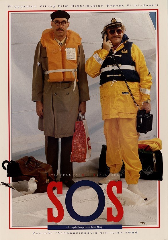 SOS - en segelsällskapsresa - Affiches