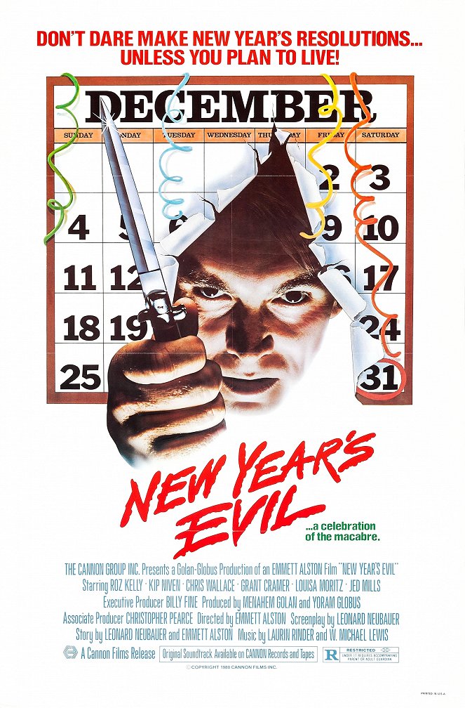 Novoroční zlo - Plakáty