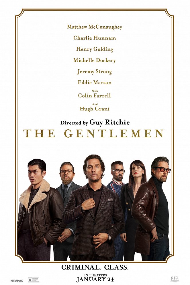 The Gentlemen – Senhores do Crime - Cartazes