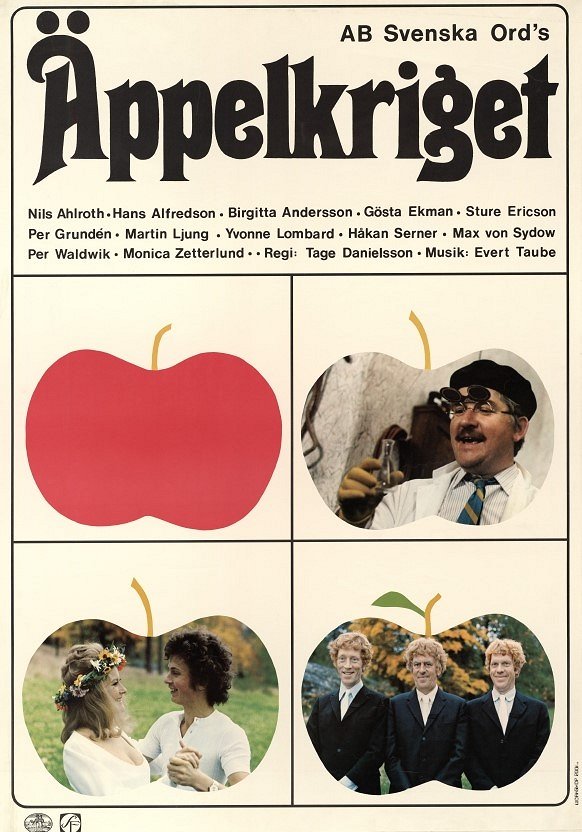 Äppelkriget - Plakate