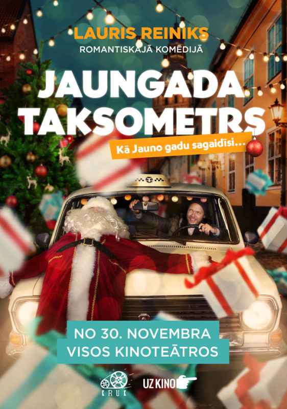 Jaungada taksometrs - Plakate