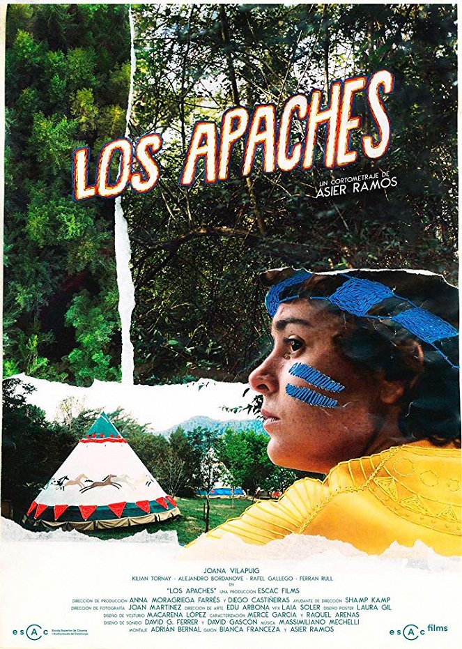 Los apaches - Plakátok