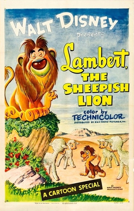 Lambert the Sheepish Lion - Carteles