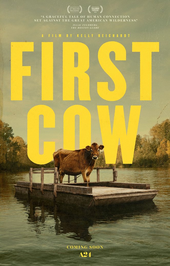 První kráva - Plakáty