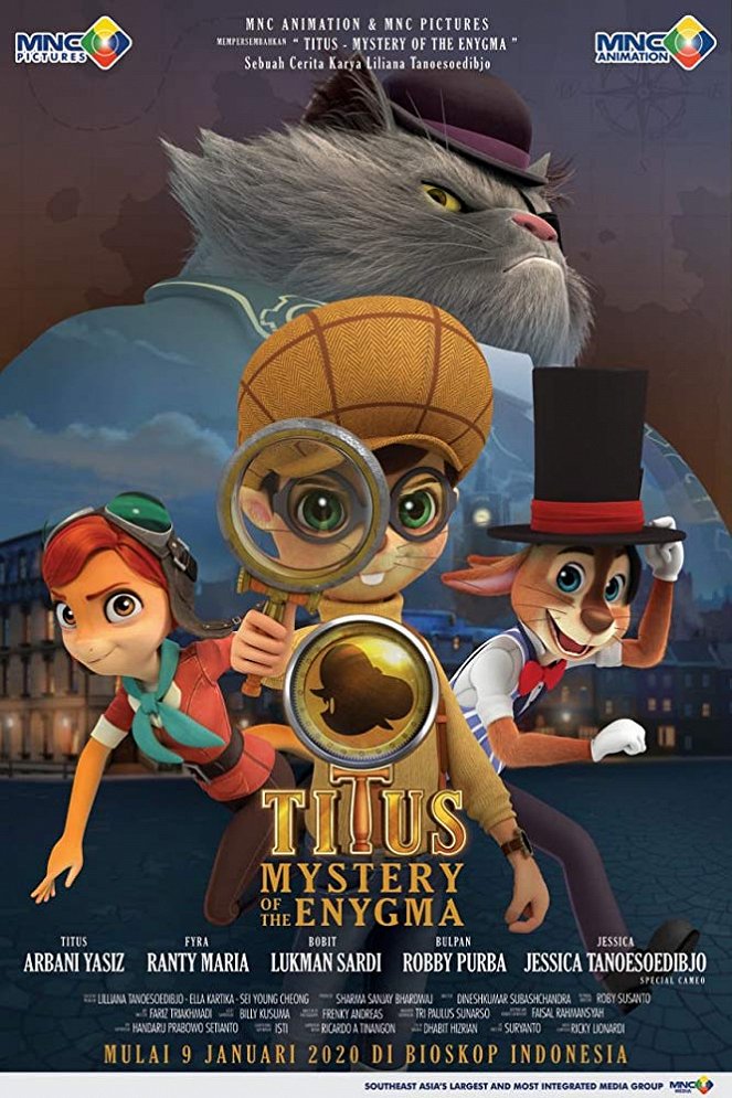 Titus: Mystery of The Enygma - Julisteet