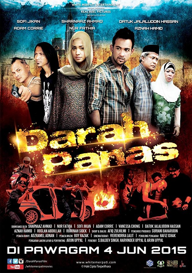 Darah Panas - Cartazes