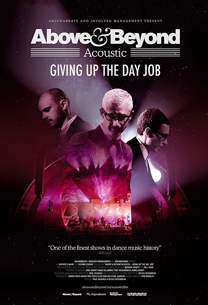 Above & Beyond: Giving Up the Day Job - Plakátok
