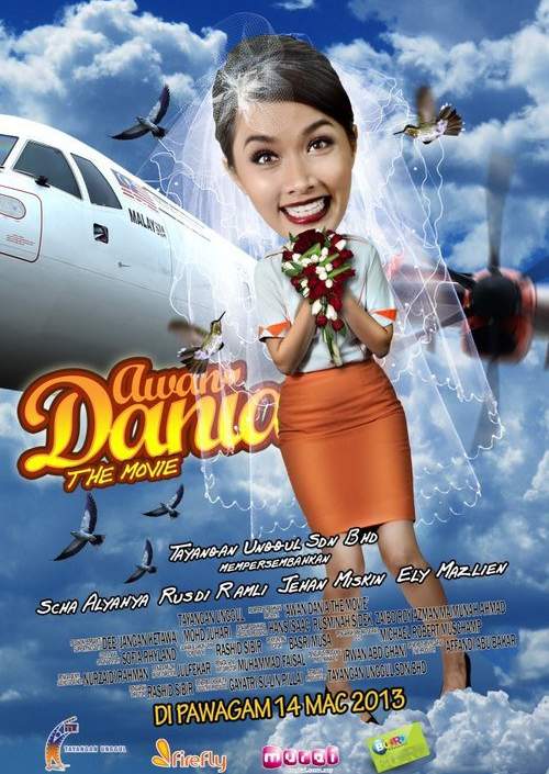 Awan Dania: The Movie - Affiches