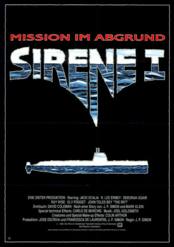 Sirene 1 - Plakate