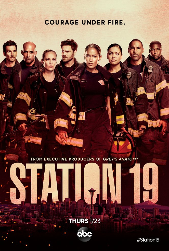Seattle Firefighters - Die jungen Helden - Station 19 - Season 3 - Plakate