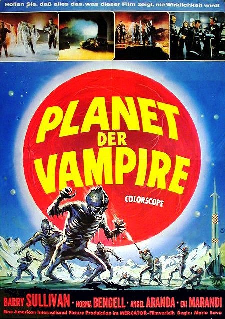 Planet der Vampire - Plakate