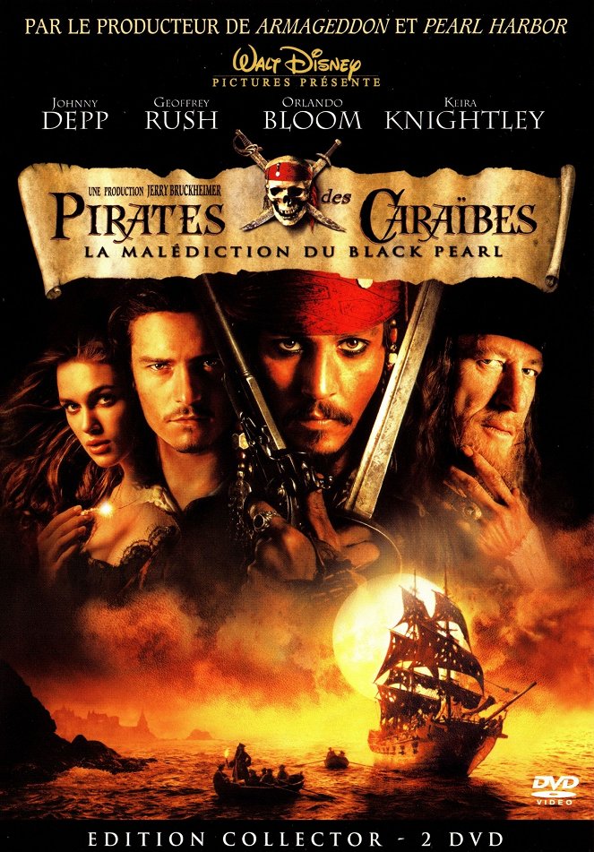 Pirates des Caraïbes : La malédiction du Black Pearl - Affiches