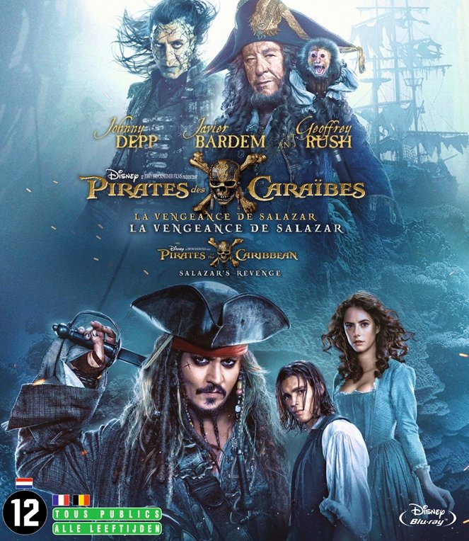 Pirates des Caraïbes : La vengeance de Salazar - Affiches