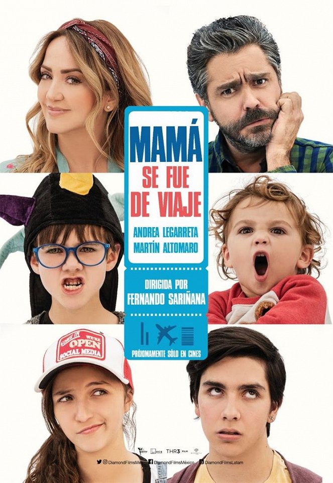 Mamá se fue de viaje - Carteles