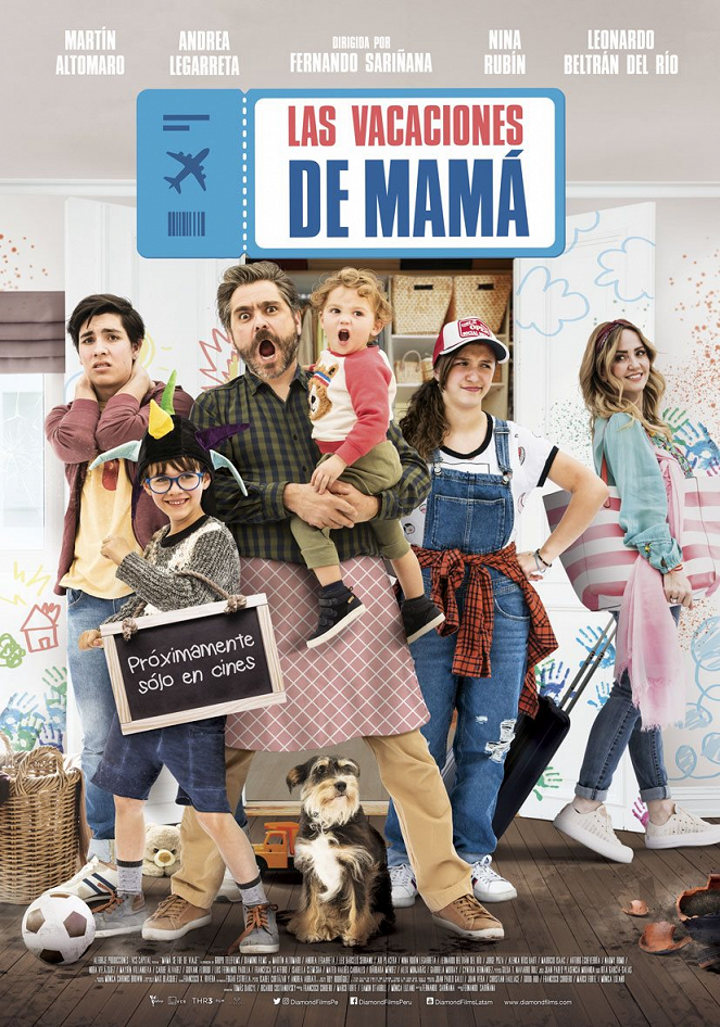 Mamá se fue de viaje - Affiches