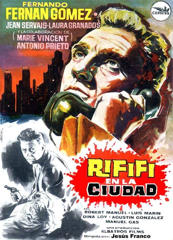 Rififí en la ciudad - Plagáty