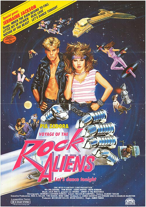 Odysea rockových mimozemšťanů - Plagáty