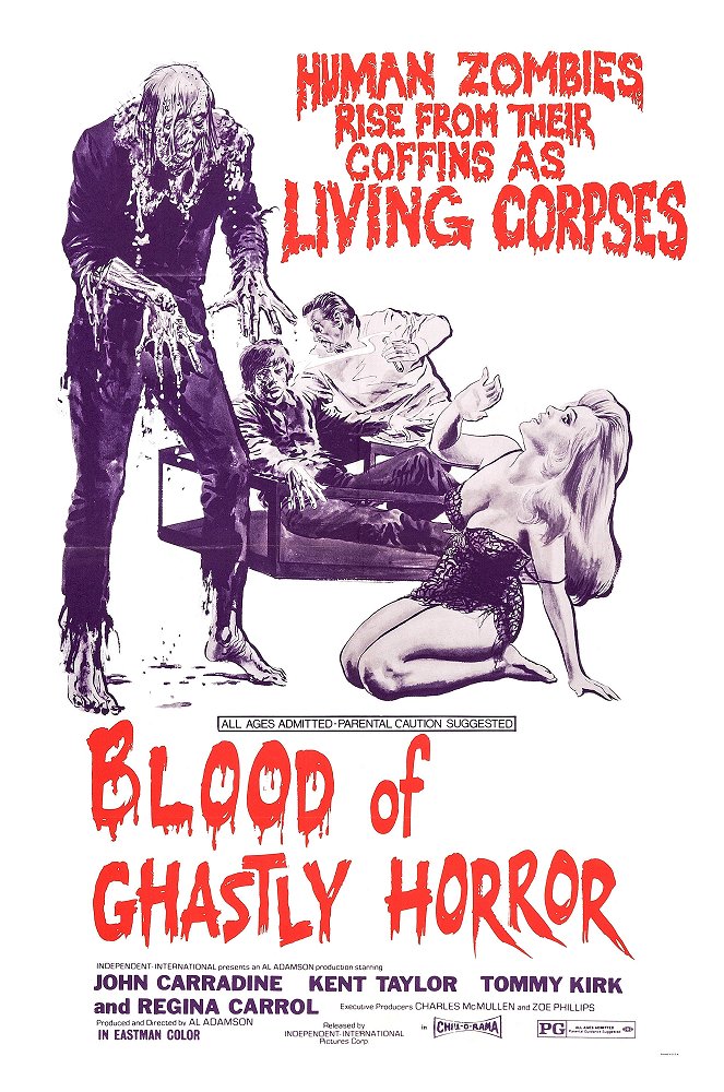 Blood of Ghastly Horror - Affiches