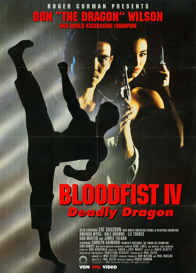 Bloodfist 4 - Deadly Dragon - Plakate