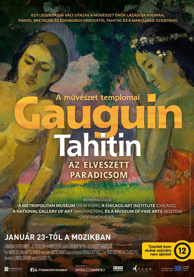 A művészet templomai: Gauguin Tahitin - Az elveszett paradicsom - Plakátok