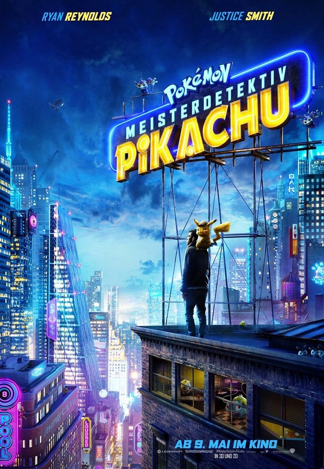 Pokémon Meisterdetektiv Pikachu - Plakate