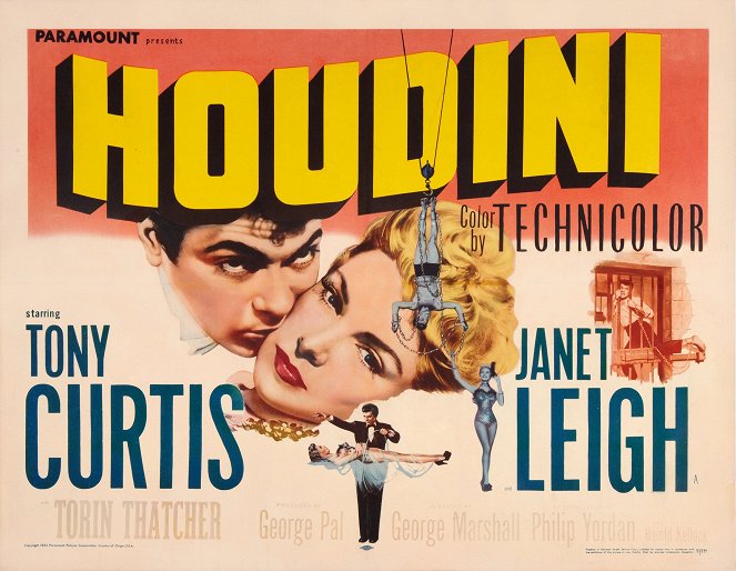 El gran Houdini - Carteles