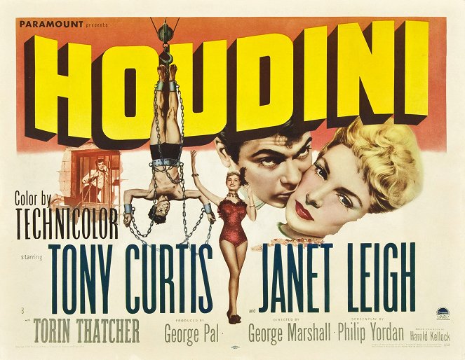 Houdini, der König des Varieté - Plakate