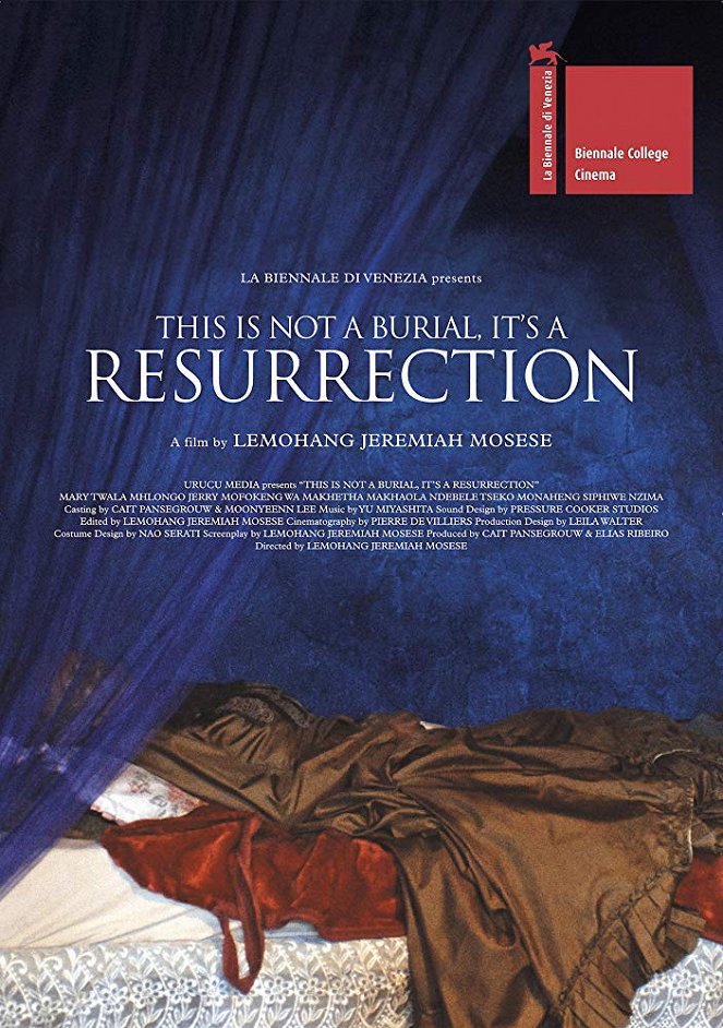 This Is Not a Burial, It's a Resurrection - Carteles