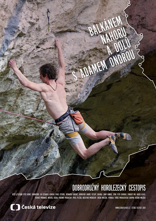 Balkan Rocks with Adam Ondra - Posters