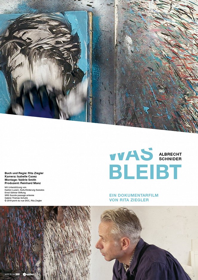 Albrecht Schnider - Was bleibt - Plakaty