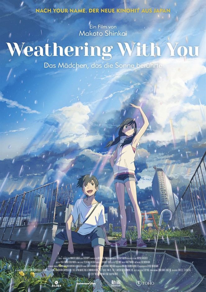 Weathering With You - Das Mädchen, das die Sonne berührte - Plakate