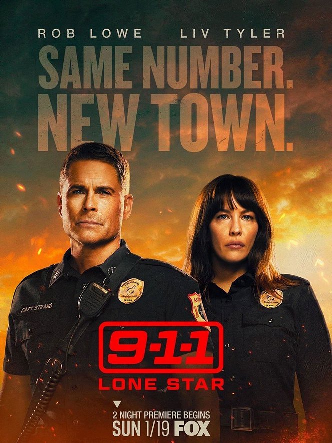 911-Texas - 911-Texas - Season 1 - Plakátok
