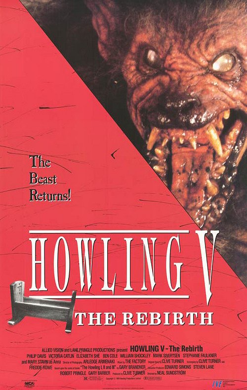 Howling V: The Rebirth - Posters