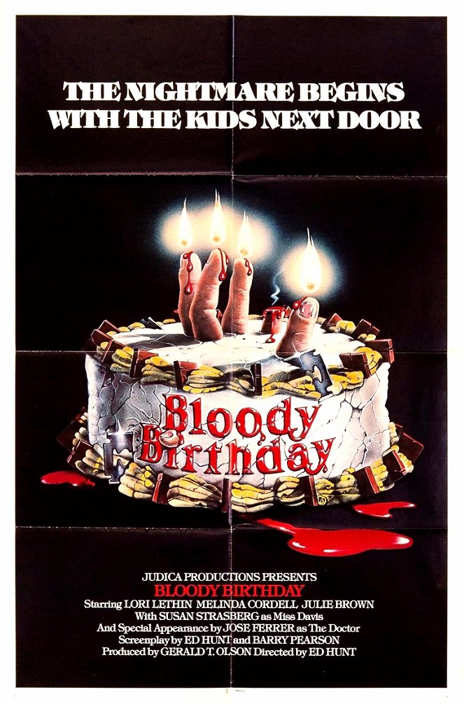 Krvavé narozeniny - Plagáty