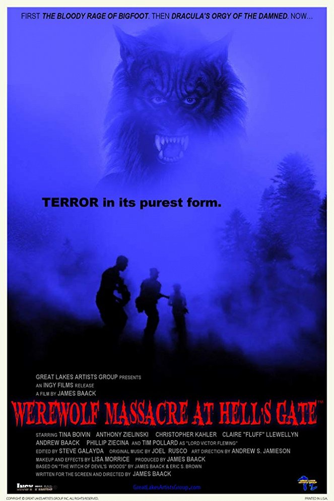 Werewolf Massacre at Hell's Gate - Plakate
