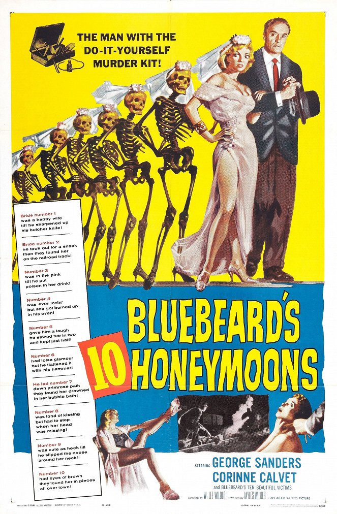 Bluebeard's Ten Honeymoons - Posters
