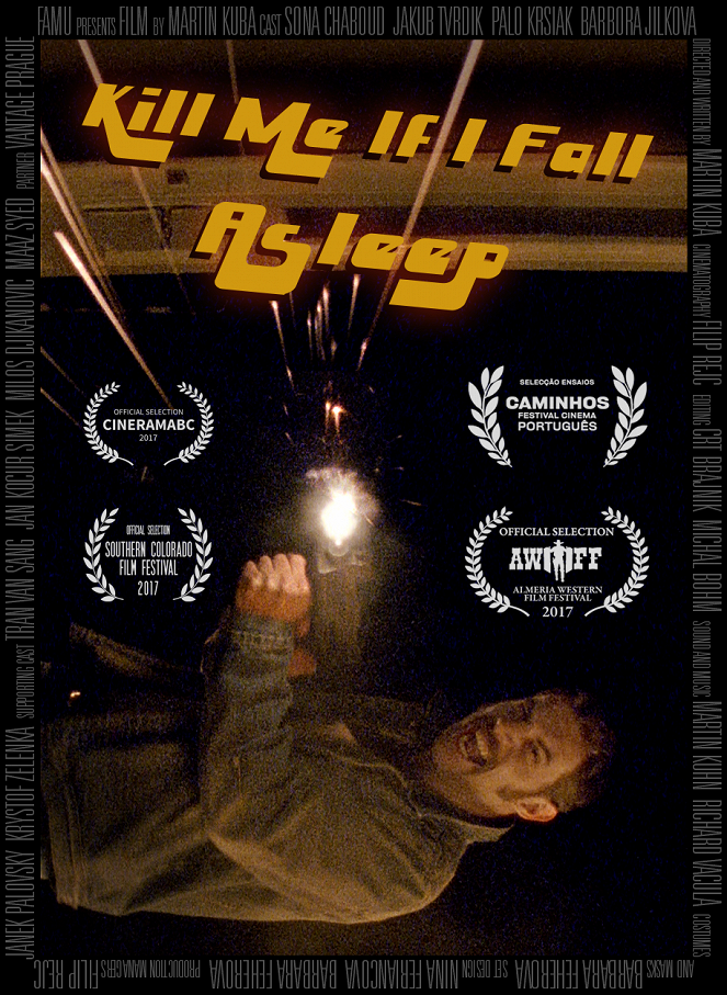 Kill Me If I Fall Asleep - Affiches