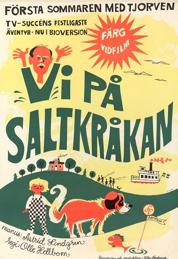 Vi på Saltkråkan - Posters