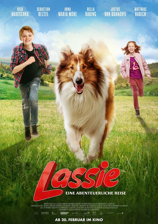 Lassie: Eine Abenteurliche Reise - Carteles